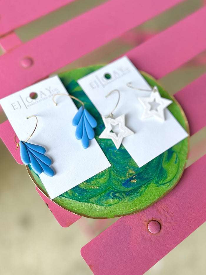 Clay earrings