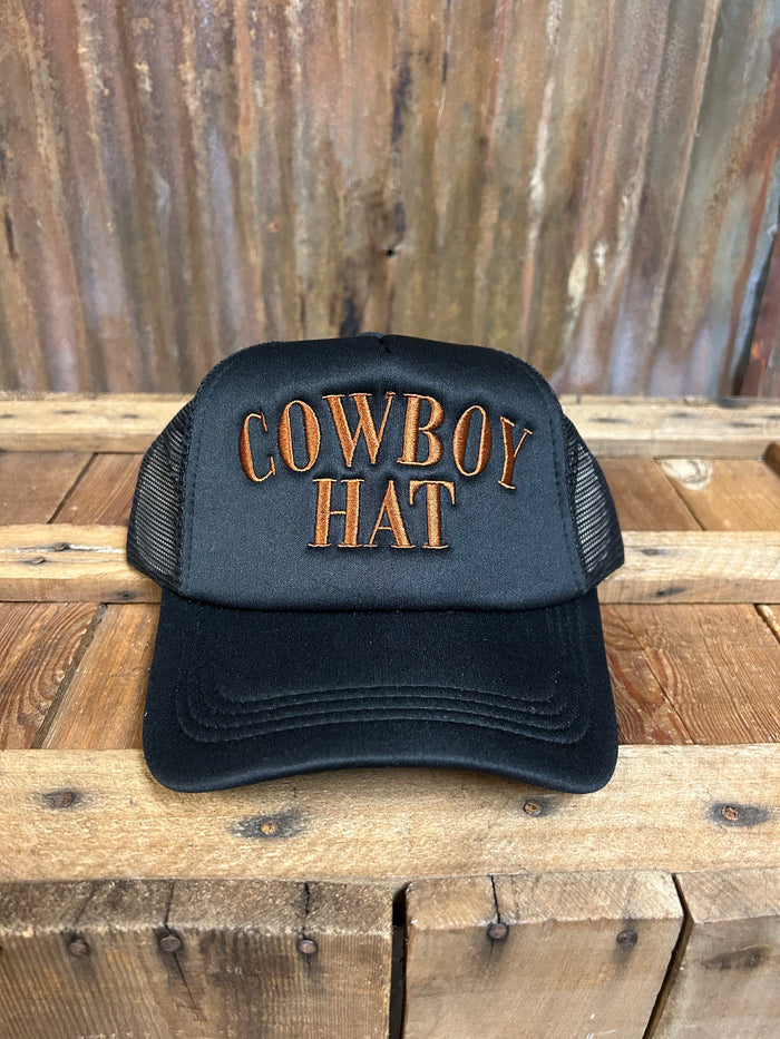 Cowboy Hat Trucker Hat
