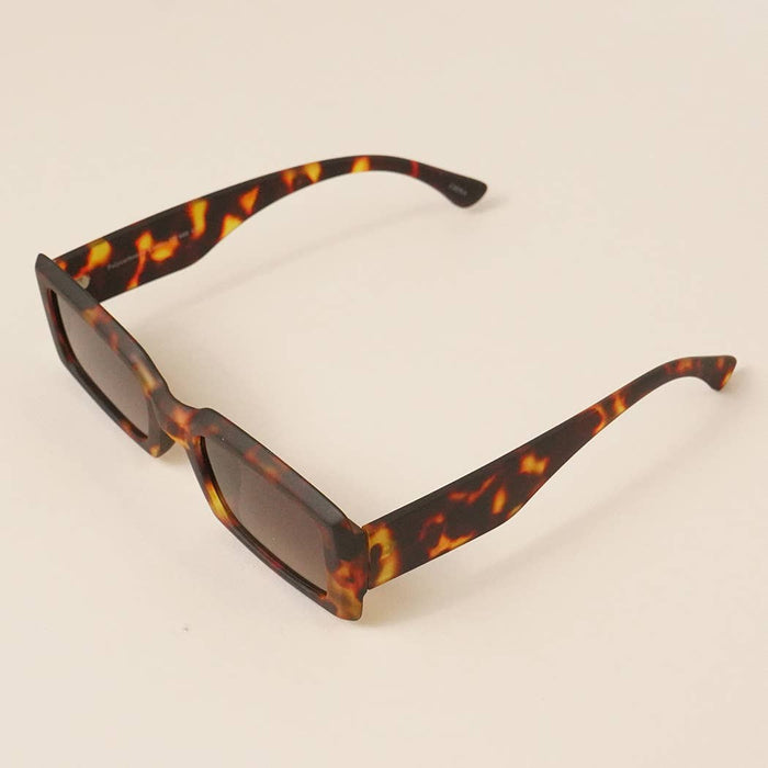Assorted Acetate Rectangle Fashion Sunglasses