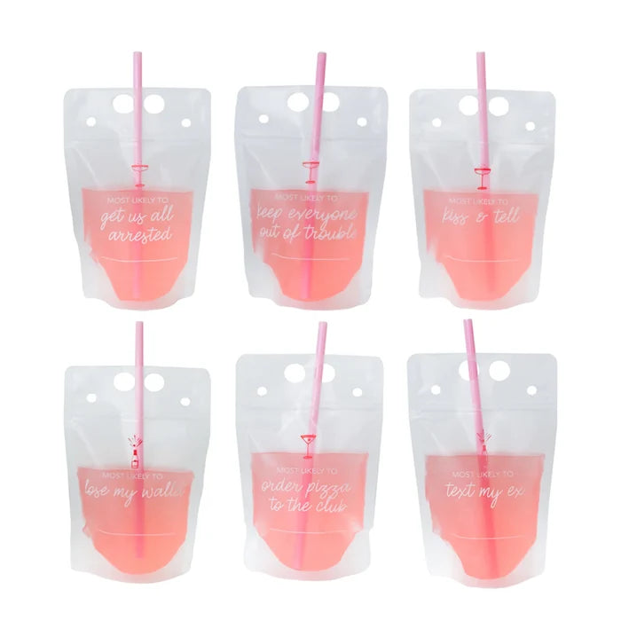 Bachelorette Drink Pouch Set - Giftware - Jollity and Co.