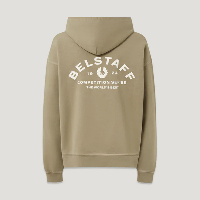 Belstaff - Competition Hoodie in Dark Sand - Nigel Clare