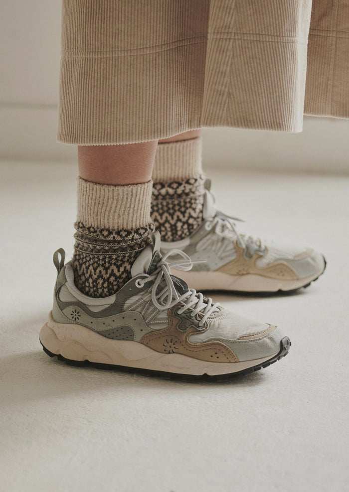 Flower Mountain Yamano Trainers | Light Grey