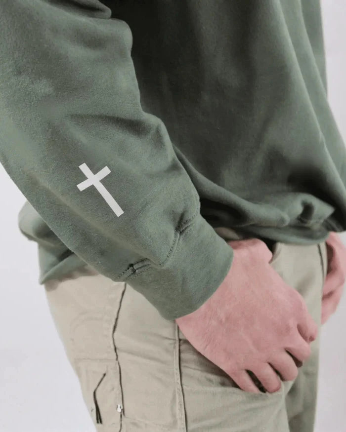 FOUND IN CHRIST™ Sweatshirt - Holy Looks