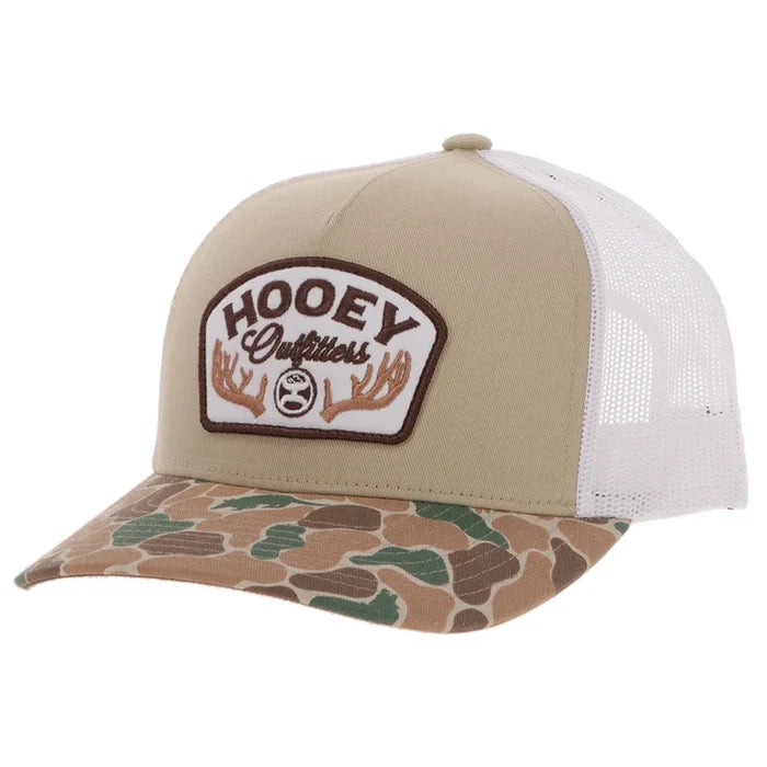 Hooey "Outfitters" Tan & White Cap