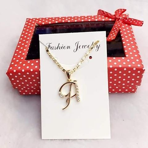 Initial Necklace -A