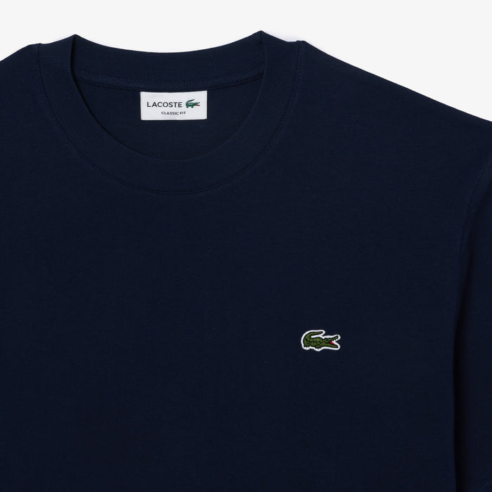 Lacoste - Classic Fit Cotton T-Shirt in Navy - Nigel Clare