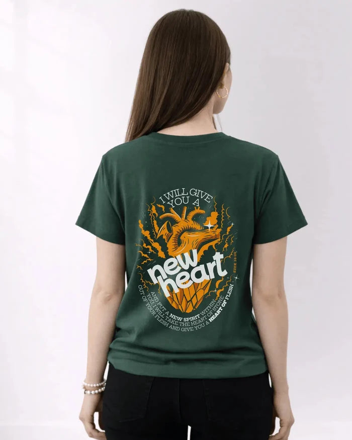 New Heart & Spirit Tee - Holy Looks