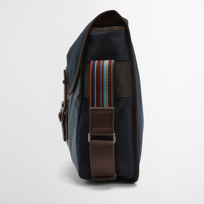Paul Smith loves Barbour - Night Sky Wax Tarras Bag - Nigel Clare