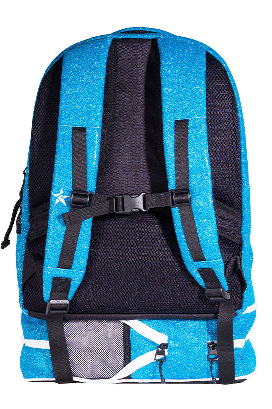 Peacock Rebel Dream Bag with White Zipper