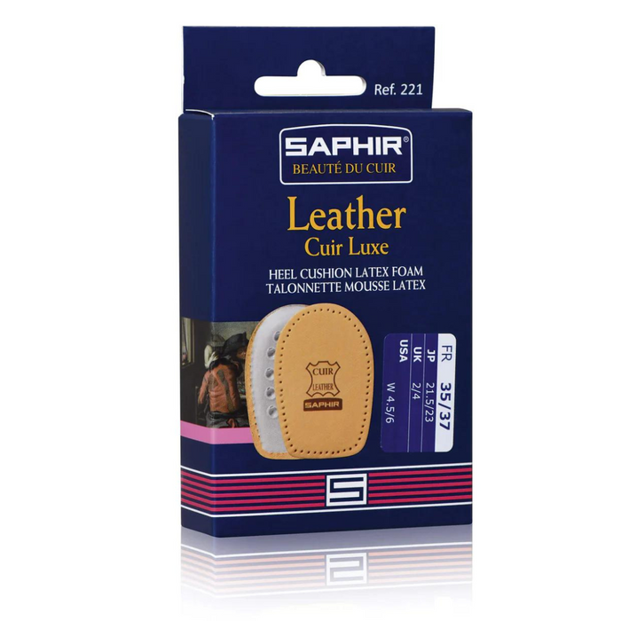 Saphir Leather Heel Cushions