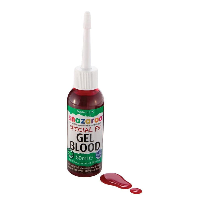 Snazaroo 50ml Dark Gel Blood Special FX Facepaint Accessory
