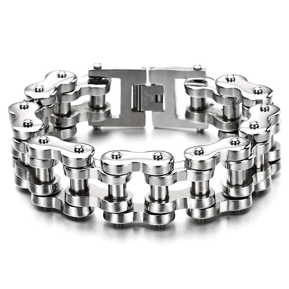 SS Link Bracelet Medium: 9" by