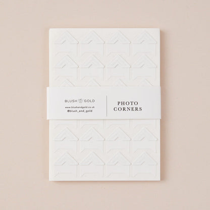240 Photo Corners for Photo Albums & Guest Books - Giftware - Blush and Gold