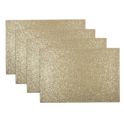 4 Glitter Sparkle Placemats Dining Kitchen Table Mats