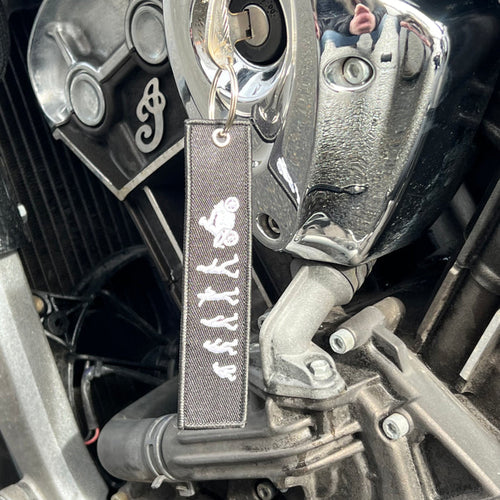 Motorcycle Key Chain - Revvolution: Dimensions: 4