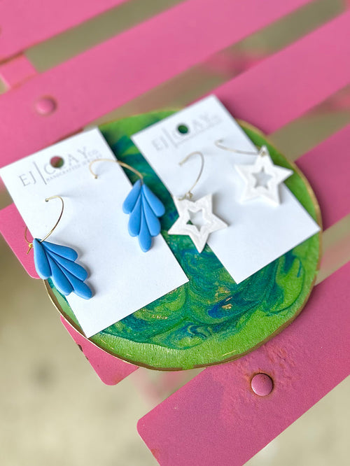 Clay earrings