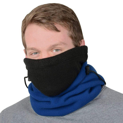 Adults 6 In 1 Reversible Fleecy Polar Hood Assorted Colours