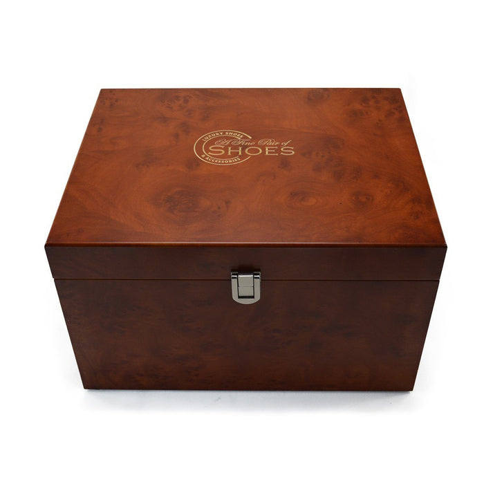 AFPOS Premium Valet Box - Dark Burl (Optional Kit)