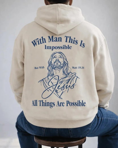 All Things Are Possible Hoodie - Holy Looks