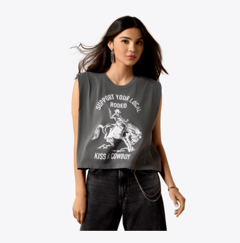 Ariat Kiss A Cowboy T-Shirt