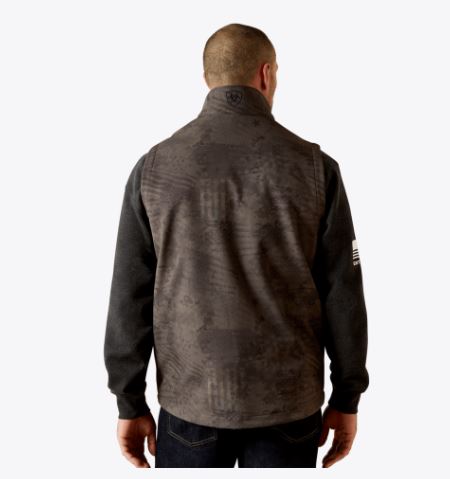Ariat Patriot Flag Softshell Vest