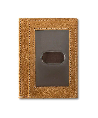 Ariat Roughout Money Clip Wallet