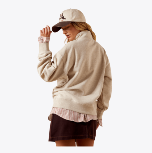Ariat Running Wild 1/2 Zip Sweatshirt