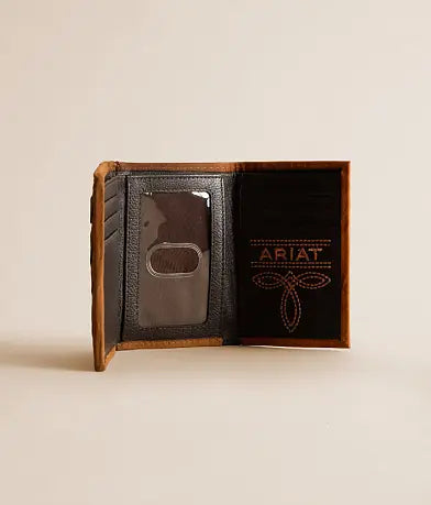 Ariat Weaved Leather Wallet