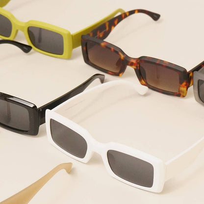 Assorted Acetate Rectangle Fashion Sunglasses