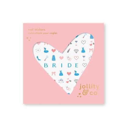 Bachelorette Bride Nail Stickers - Giftware - Jollity and Co.