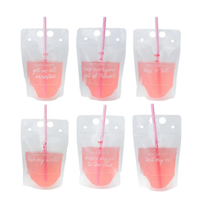 Bachelorette Drink Pouch Set - Giftware - Jollity and Co.