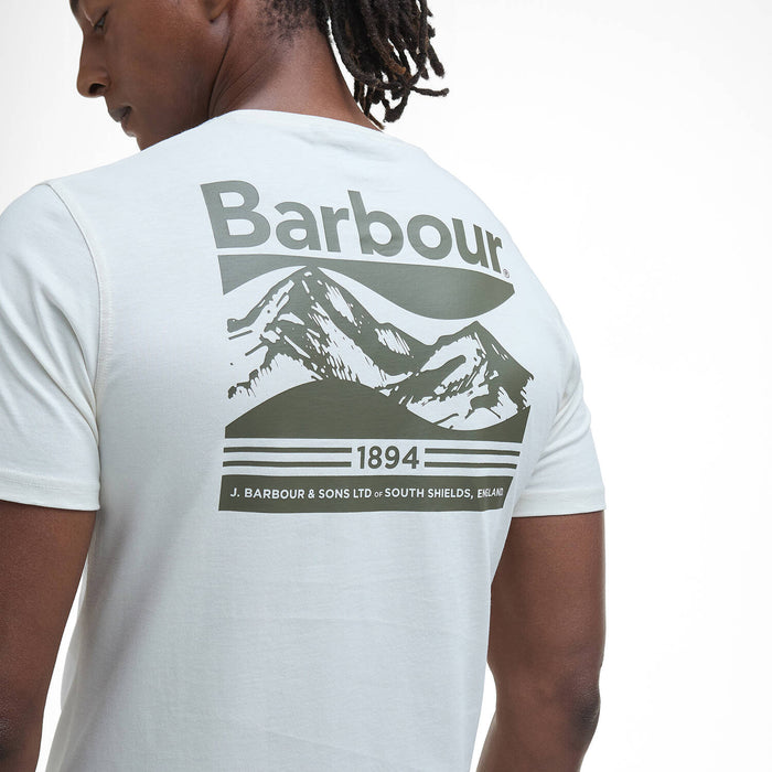 Barbour - Camber Graphic T-Shirt in Antique White - Nigel Clare