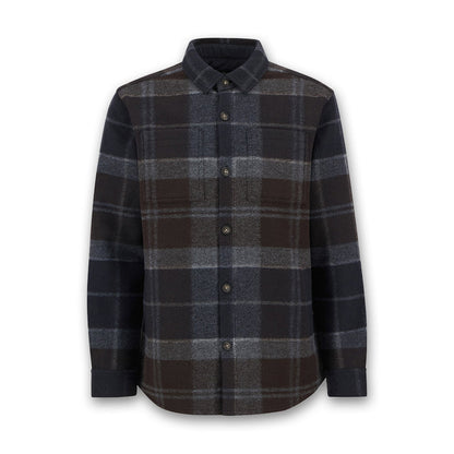 Barbour - Chapter Check Overshirt in Midnight/Oak Tartan - Nigel Clare
