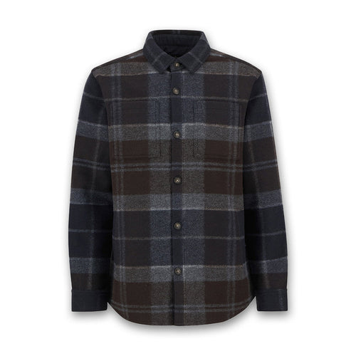 Barbour - Chapter Check Overshirt in Midnight/Oak Tartan - Nigel Clare