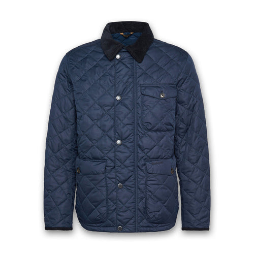 Barbour - Hornby Quilted Jacket in Navy - Nigel Clare