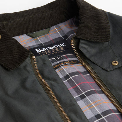 Barbour - Jig Waxed Jacket in Sage - Nigel Clare
