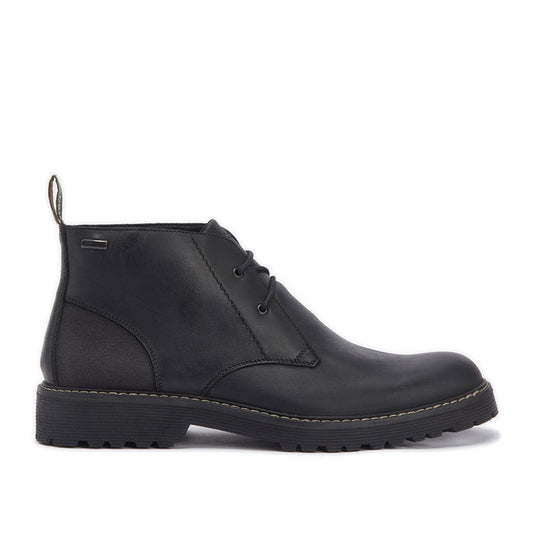 Barbour - Maxwell Chukka Boots in Black - Nigel Clare