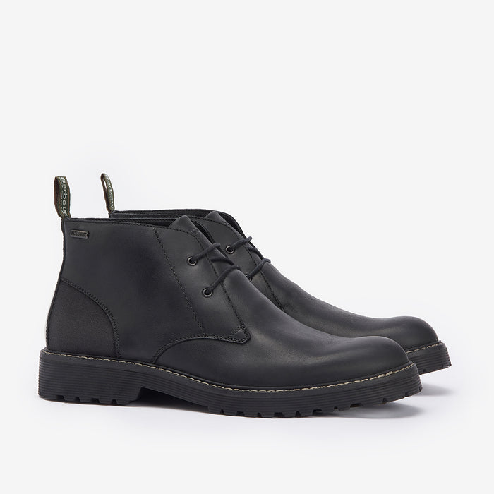 Barbour - Maxwell Chukka Boots in Black - Nigel Clare