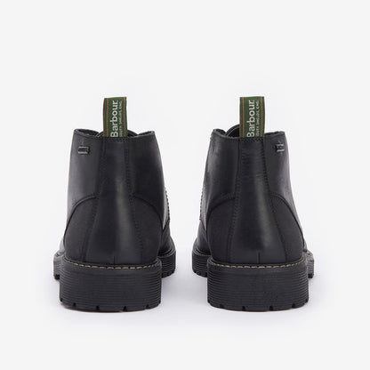 Barbour - Maxwell Chukka Boots in Black - Nigel Clare