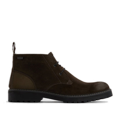 Barbour - Maxwell Chukka Boots in Oiled Brown Suede - Nigel Clare