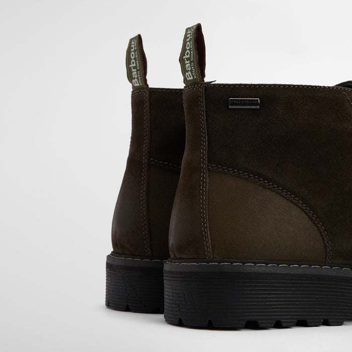 Barbour - Maxwell Chukka Boots in Oiled Brown Suede - Nigel Clare