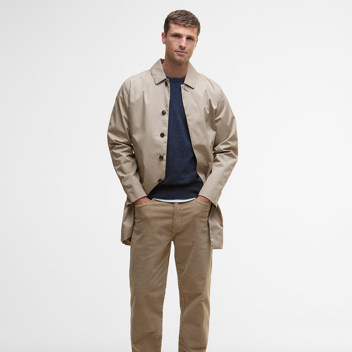 Barbour - Waterbury Crew Neck Jumper in Navy - Nigel Clare