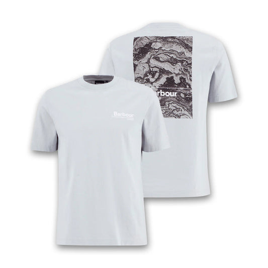 Barbour - Wildfell T-Shirt in Blue Haze - Nigel Clare