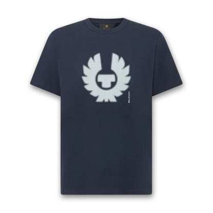 Belstaff - Bitmap T-Shirt in Dark Ink - Nigel Clare
