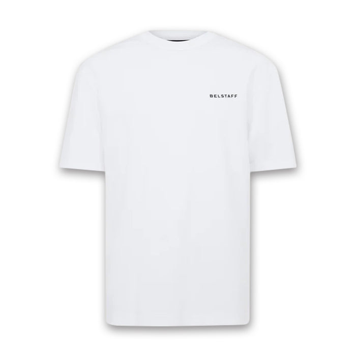 Belstaff - Border T-Shirt in White - Nigel Clare