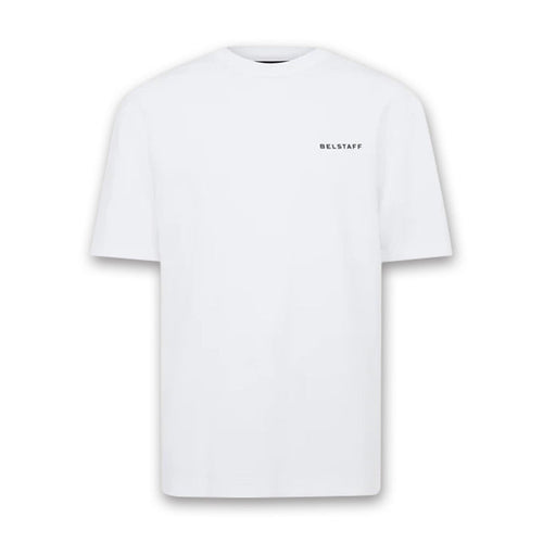 Belstaff - Border T-Shirt in White - Nigel Clare