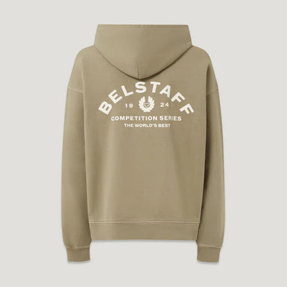 Belstaff - Competition Hoodie in Dark Sand - Nigel Clare