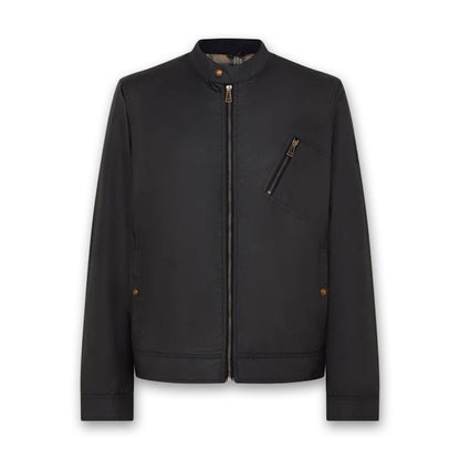 Belstaff - Sideline Waxed Cotton Jacket in Dark Navy - Nigel Clare