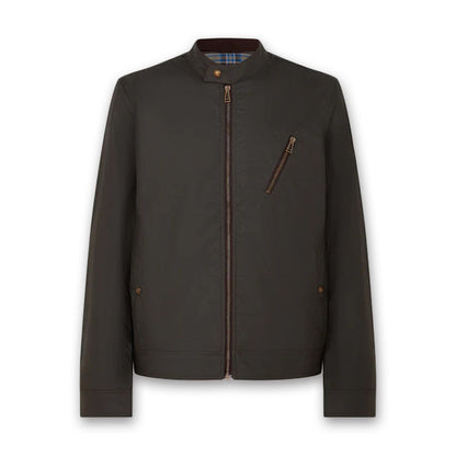 Belstaff - Sideline Waxed Cotton Jacket in Faded Olive - Nigel Clare