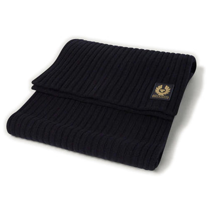 Belstaff - Watch Scarf in Black - Nigel Clare